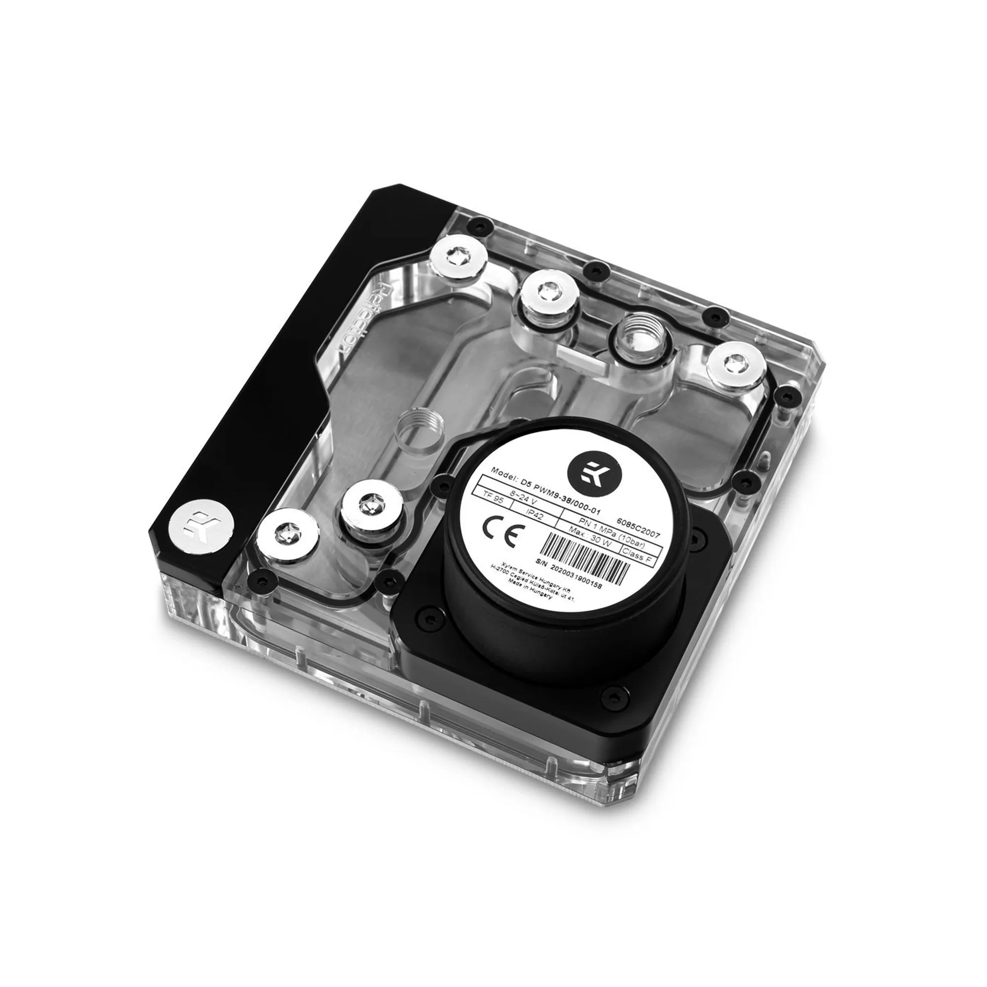 Купить Помпа с резервуаром EKWB EK-Quantum Reflection Uni 140 D5 PWM D-RGB - Plexi (3831109827406) - фото 1