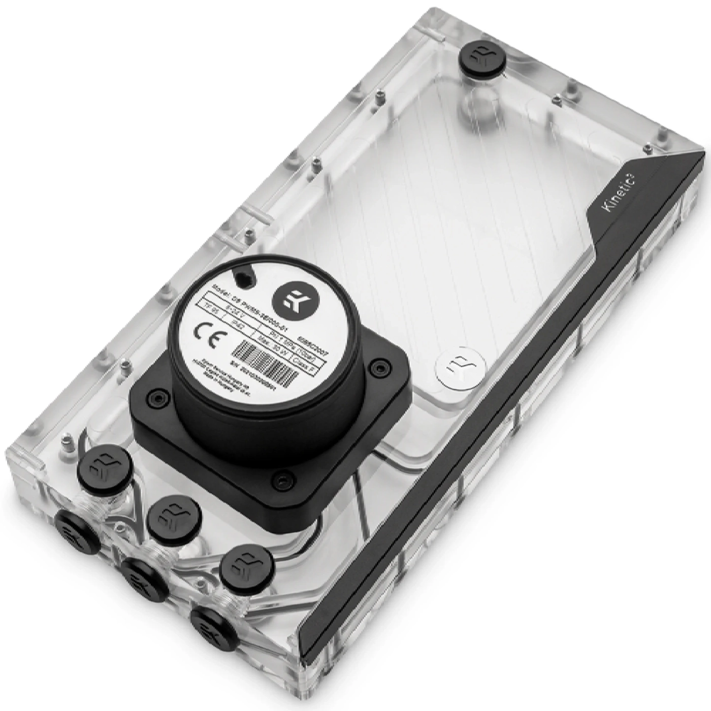 Купити Помпа з резервуаром EKWB EK-Quantum Kinetic FLT 240 D5 PWM D-RGB - Plexi (3831109880722) - фото 1