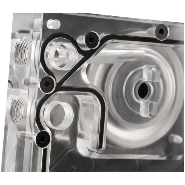 Купить Помпа с резервуаром EKWB EK-Quantum Kinetic³ FLT 360 D5 PWM D-RGB - Plexi (3831109880739) - фото 4