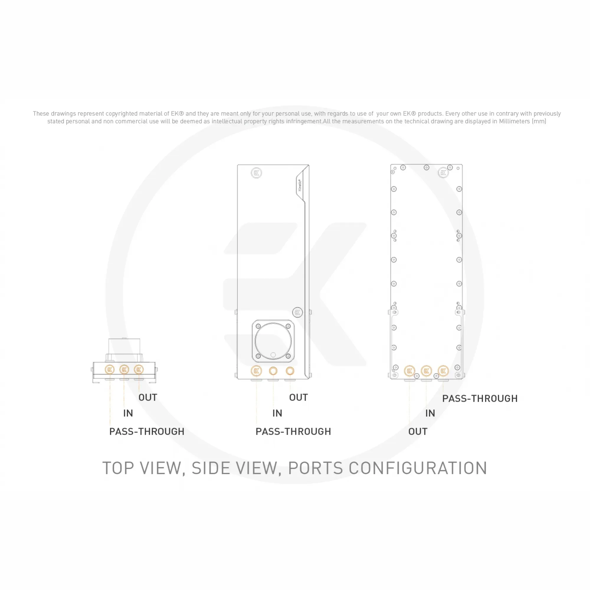 Купить Помпа с резервуаром EKWB EK-Quantum Kinetic³ FLT 360 D5 PWM D-RGB - Plexi (3831109880739) - фото 7