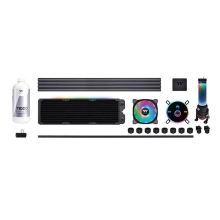 Купить Набор для сборки жидкостного охлаждения Thermaltake Pacific CL360 Max D5 Hard Tube Water Cooling Kit (CL-W259-CU00SW-A) - фото 1