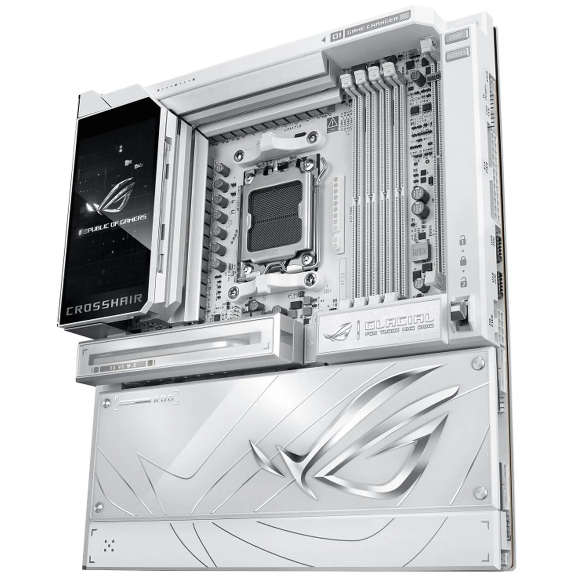 Купить Материнская плата ASUS ROG CROSSHAIR X870E GLACIAL - фото 3