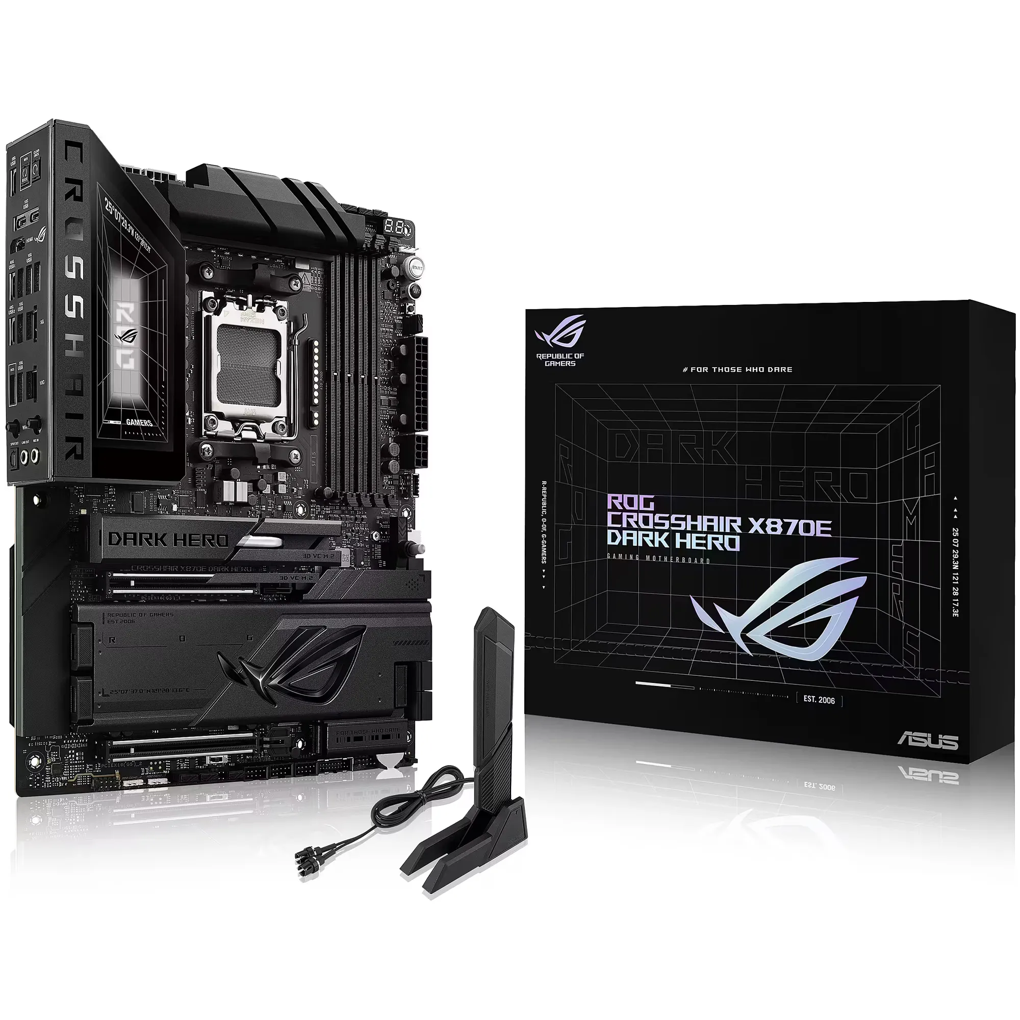 Купить Материнская плата ASUS ROG CROSSHAIR X870E DARK HERO - фото 1