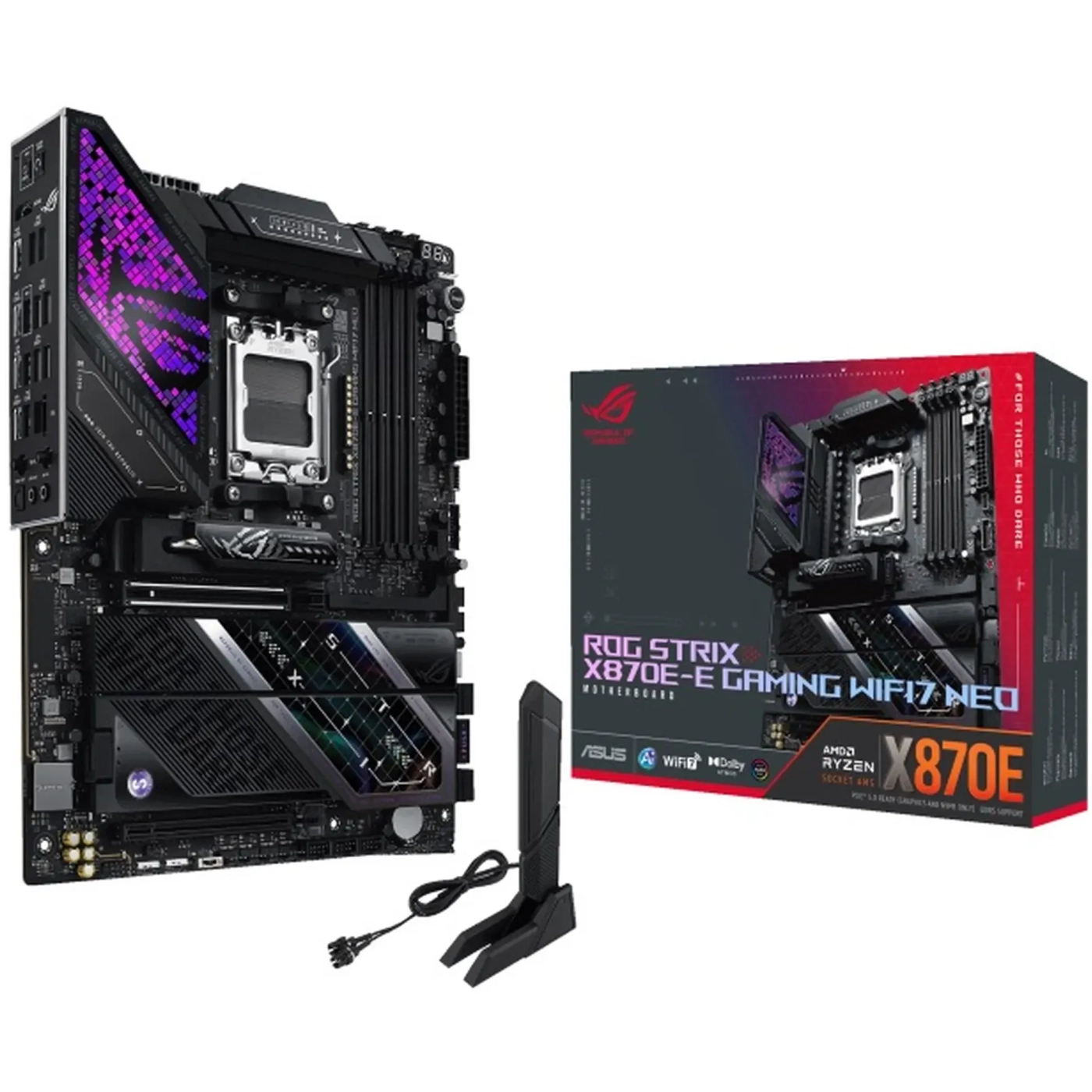 Купить Материнская плата ASUS ROG STRIX X870E-E GAMING NEO - фото 1