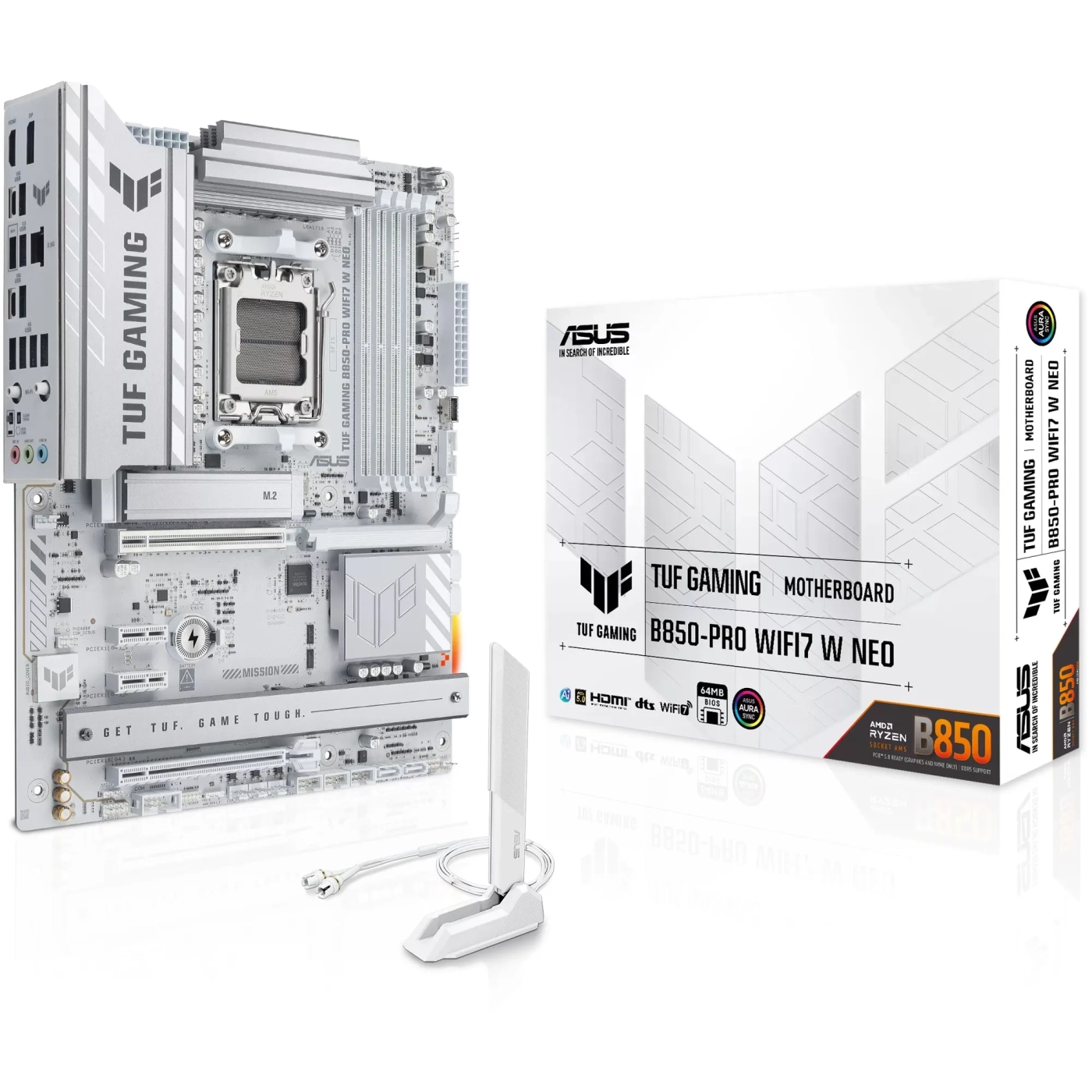 Купить Материнская плата ASUS TUF GAMING B850-PRO WIFI7 W NEO - фото 1