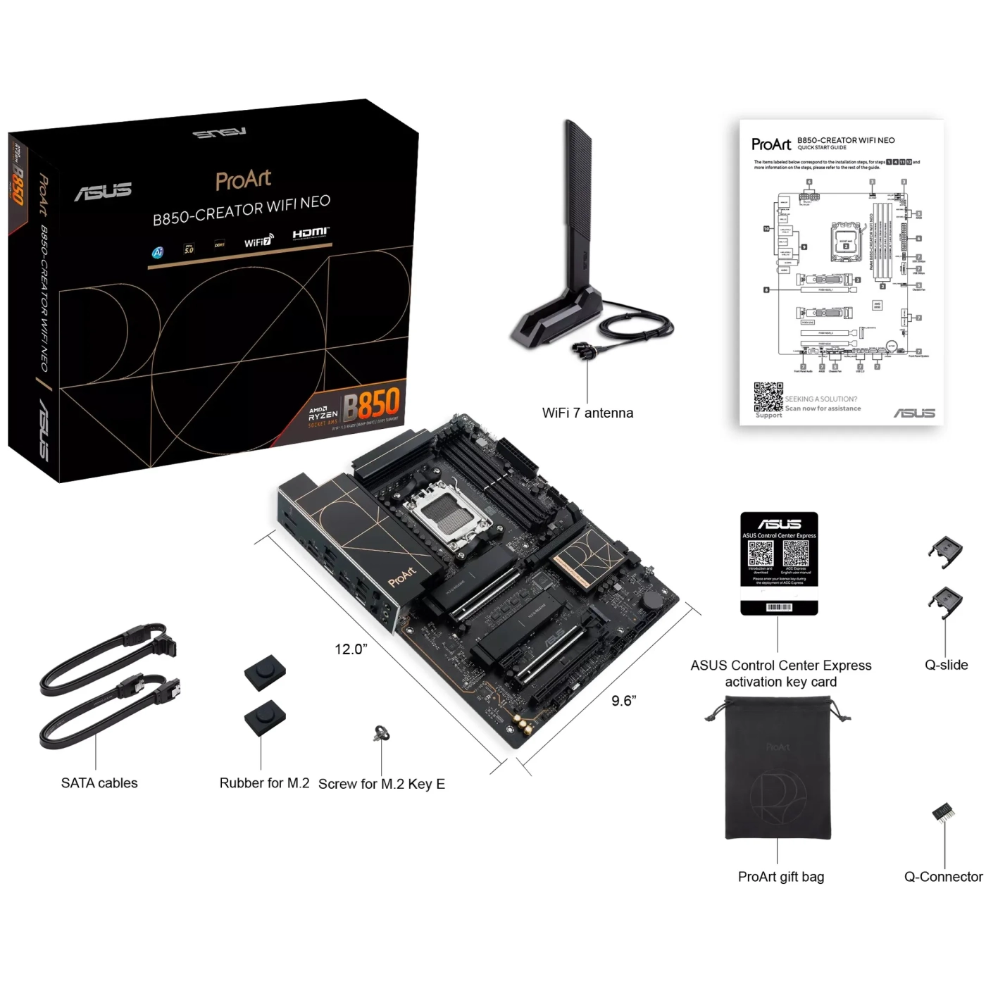 Купить Материнская плата ASUS PROART B850-CREATOR WIFI NEO - фото 10