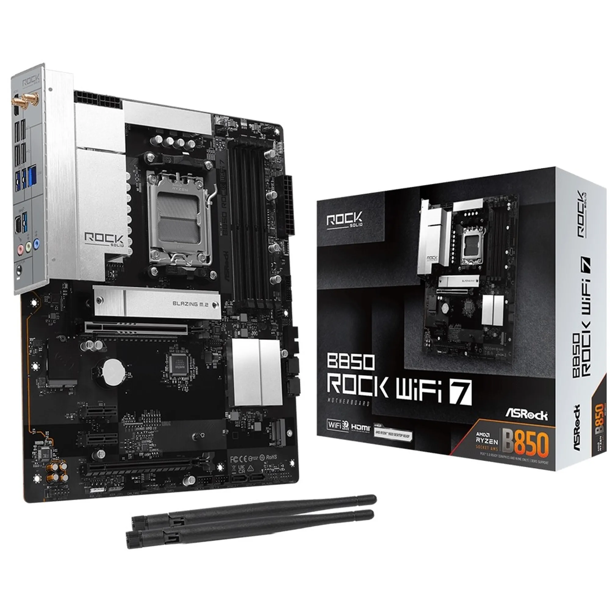 Купить Материнская плата ASRock B850 ROCK WIFI 7 - фото 1