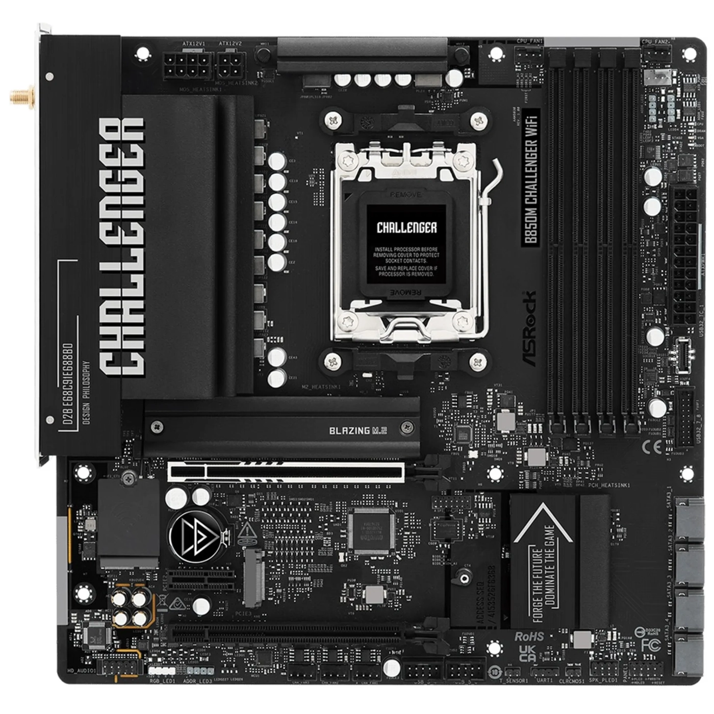 Купить Материнская плата ASRock B850M CHALLENGER WIFI - фото 2