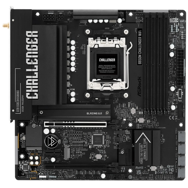 Купить Материнская плата ASRock B850M CHALLENGER WIFI - фото 2