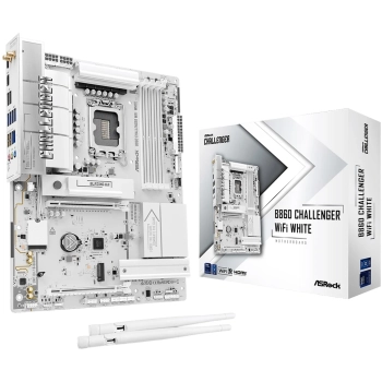 Купить Материнская плата ASRock B860 CHALLENGER WIFI WHITE - фото 1