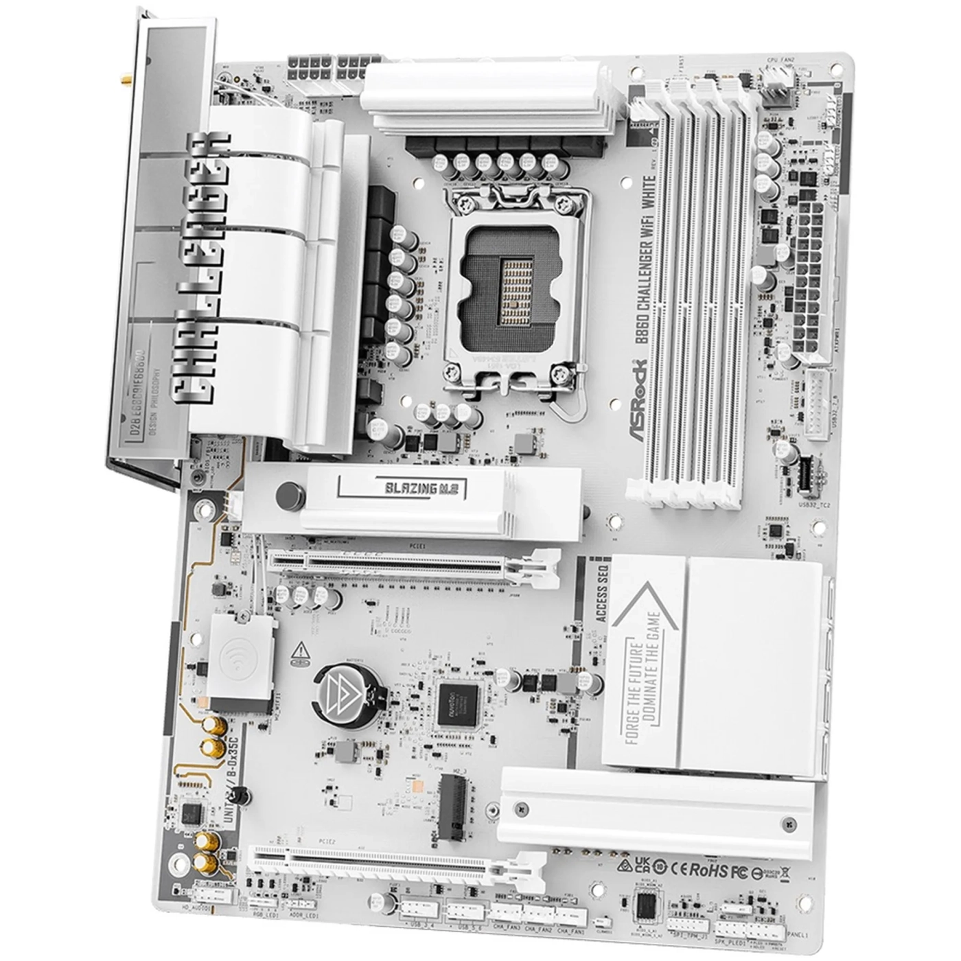 Купити Материнська плата ASRock B860 CHALLENGER WIFI WHITE - фото 5