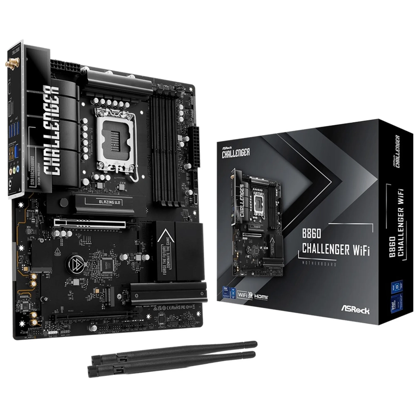 Купити Материнська плата ASRock B860 CHALLENGER WIFI - фото 1