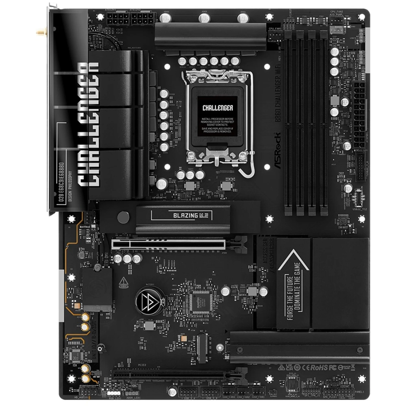 Купити Материнська плата ASRock B860 CHALLENGER WIFI - фото 2