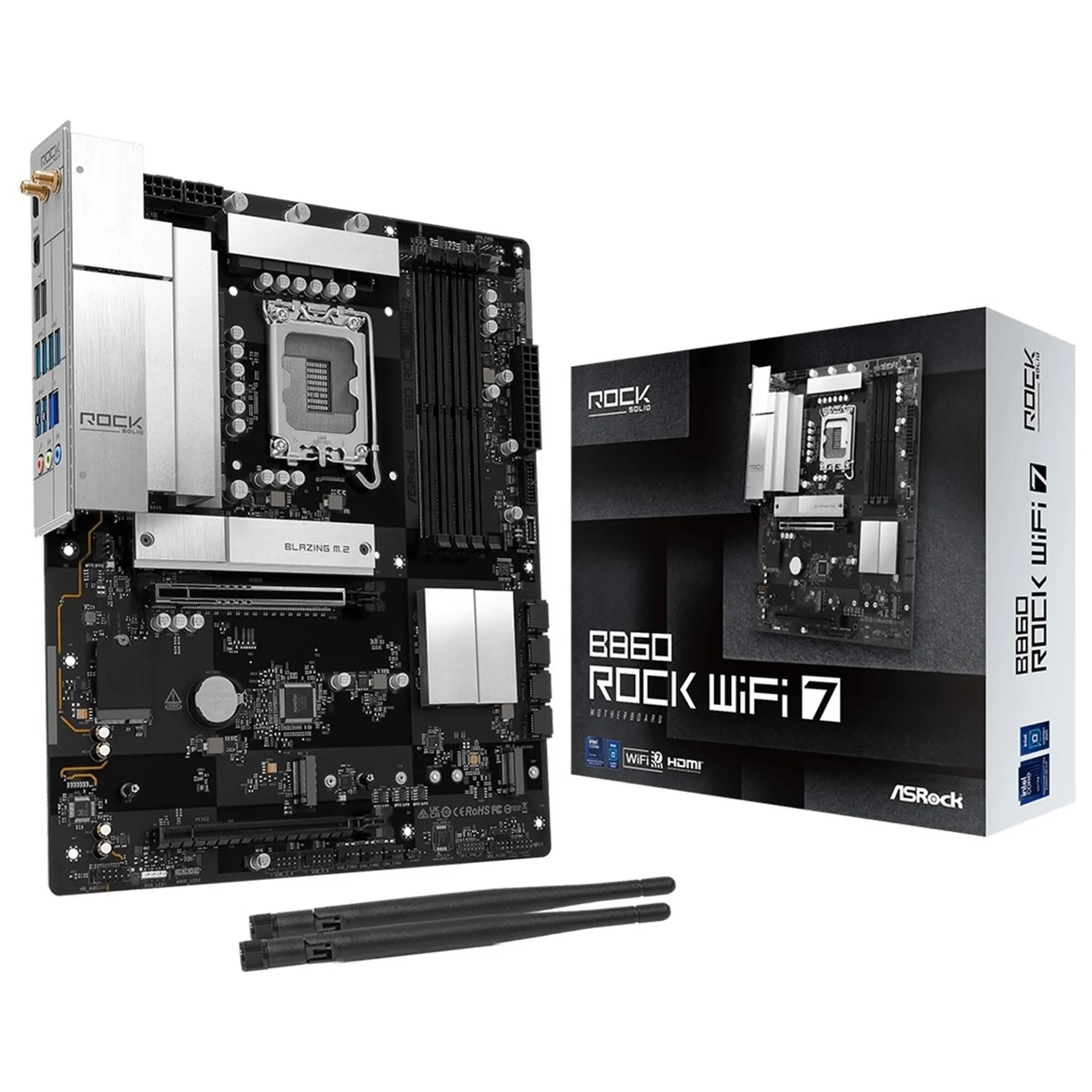 Купити Материнська плата ASRock B860 ROCK WIFI 7 - фото 1