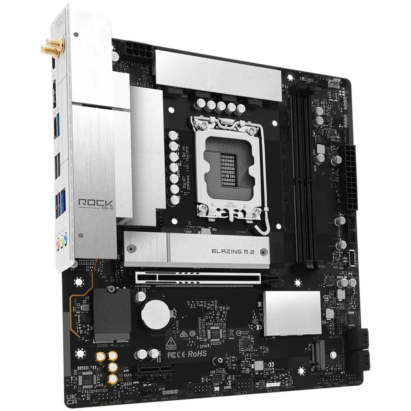 Купити Материнська плата ASRock B860M ROCK WIFI - фото 4