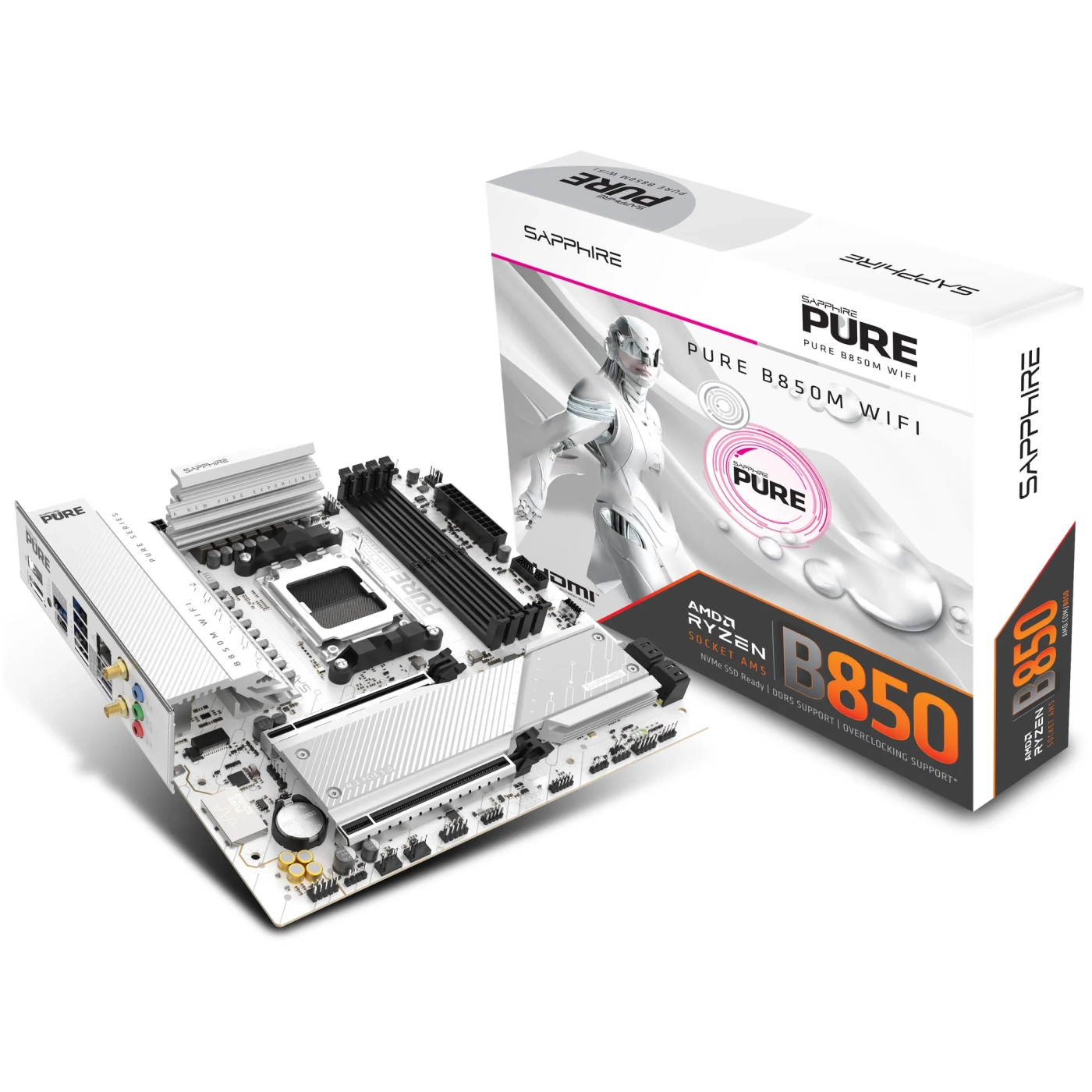 Купить Материнская плата Sapphire PURE B850M WIFI - фото 1