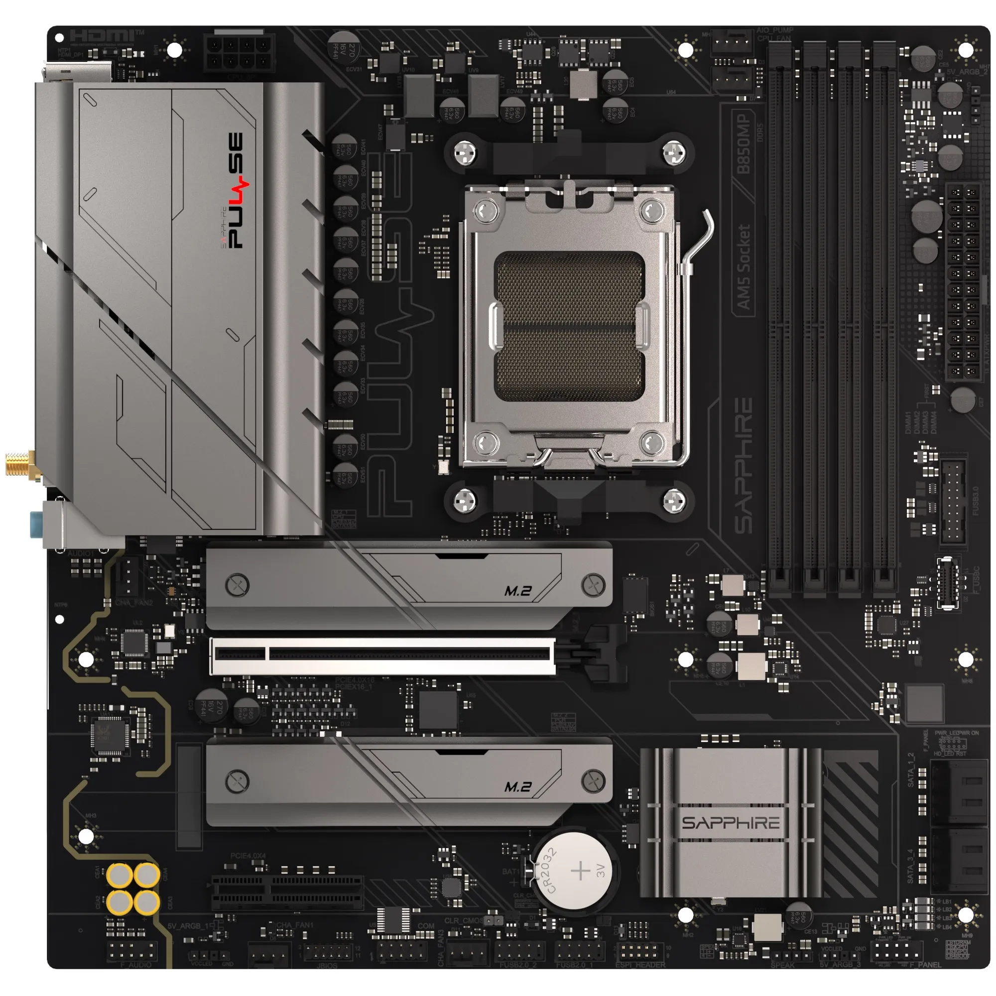 Купить Материнская плата Sapphire PULSE B850M WIFI - фото 2