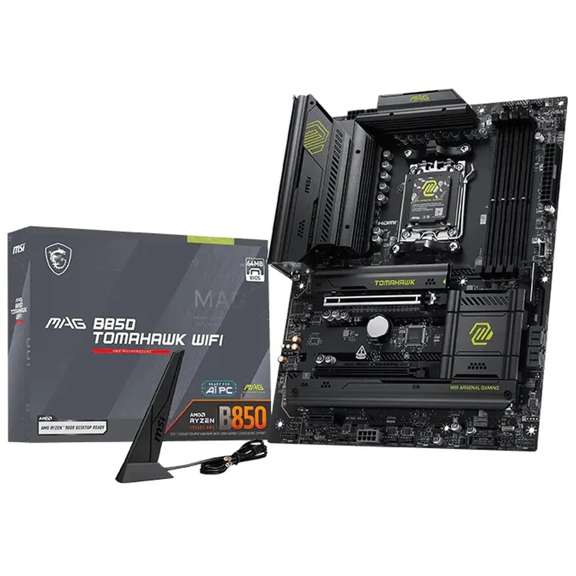 Купити Материнська плата MSI MAG B850 TOMAHAWK WIFI - фото 1