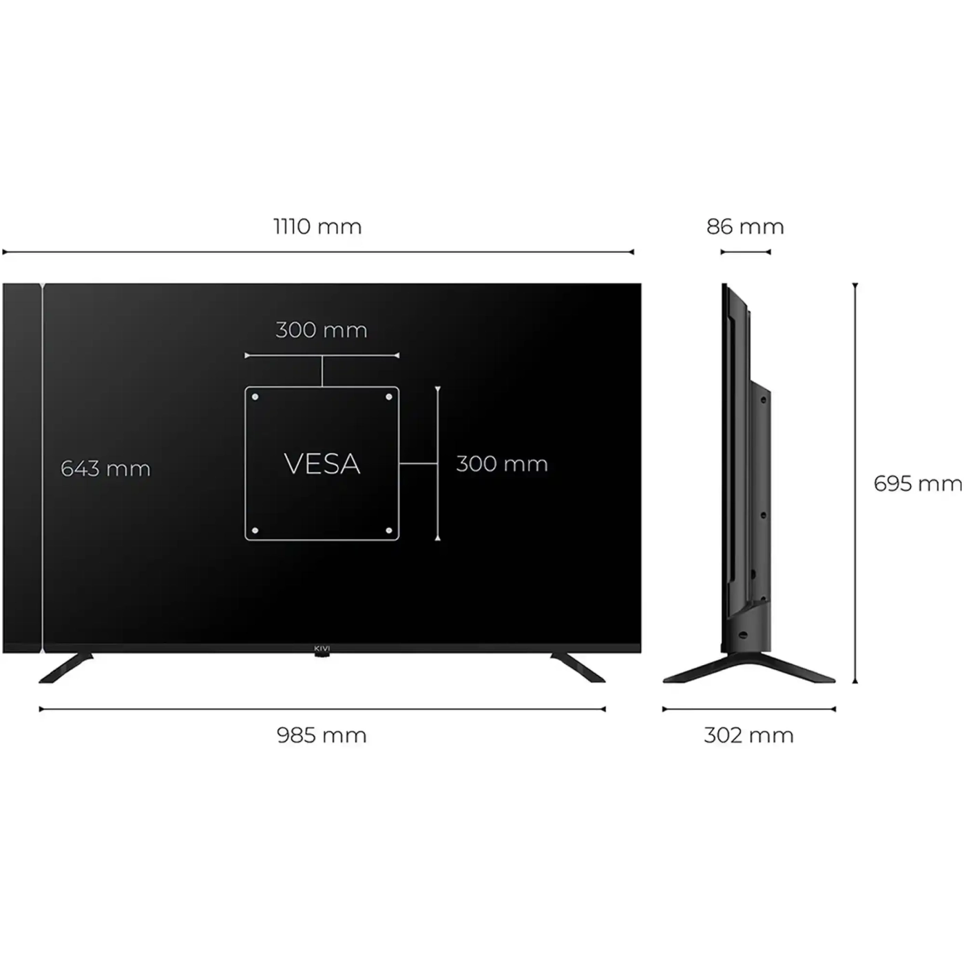 Купить Телевизор Kivi 55U800KB - фото 5
