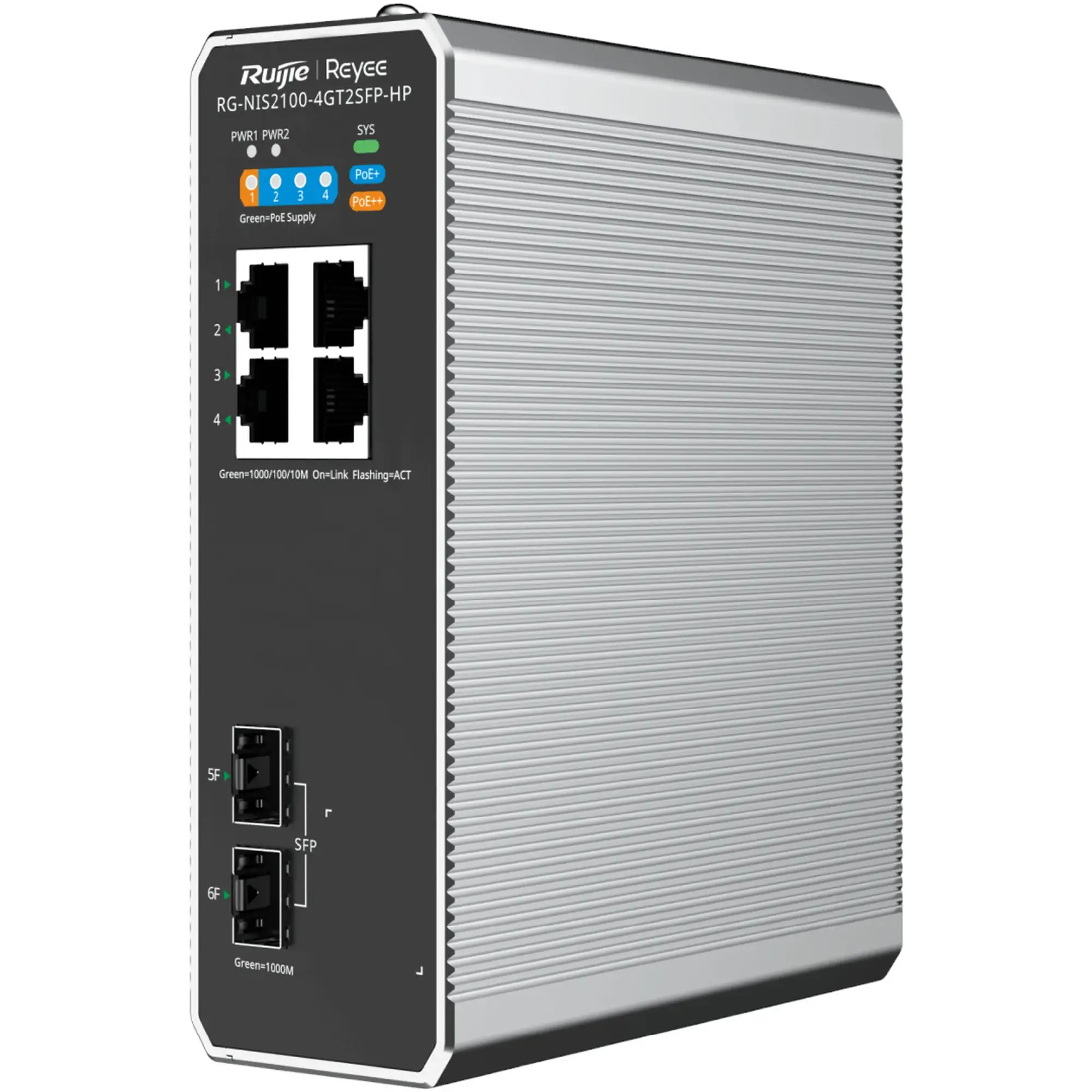 Купить Коммутатор Ruijie Reyee (RG-NIS2100-4GT2SFP-HP) - фото 2