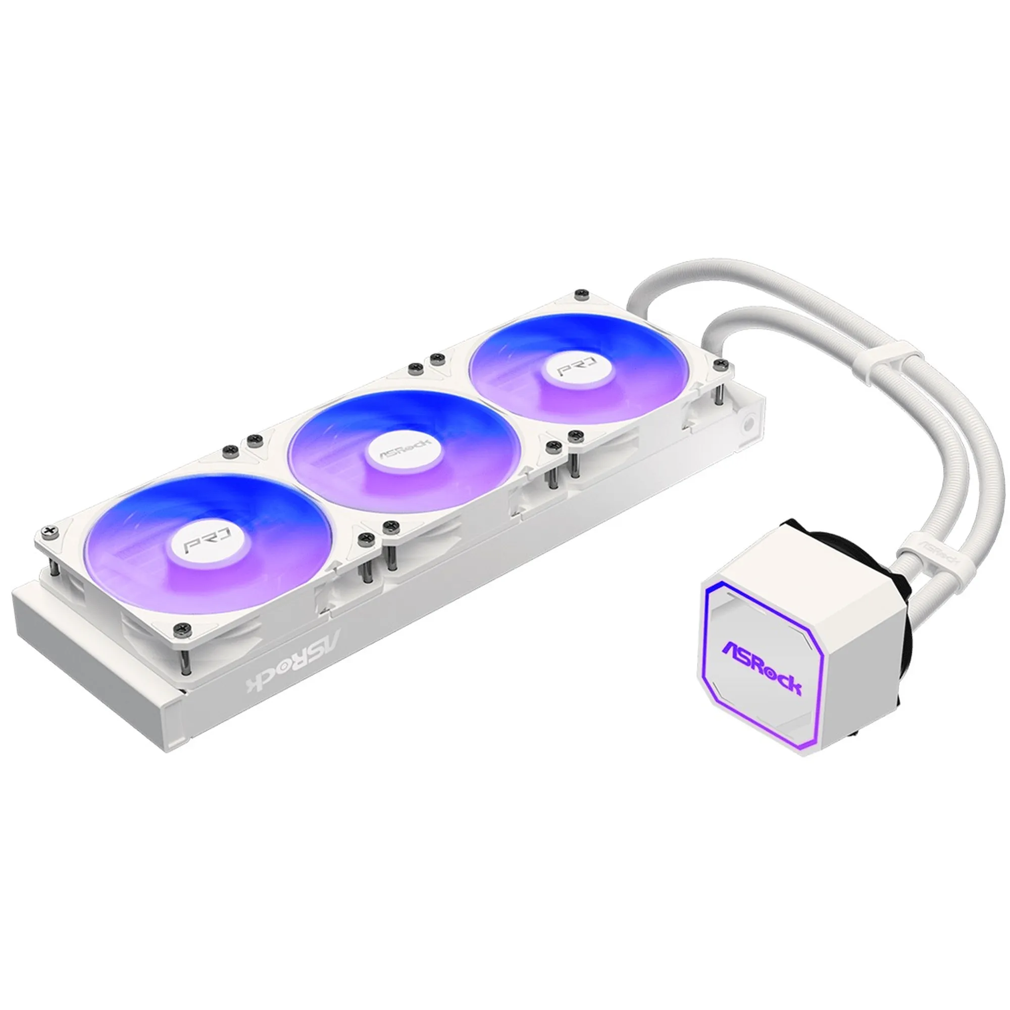 Купить Система водяного охлаждения ASRock PRO WHITE 360 ARGB - фото 3