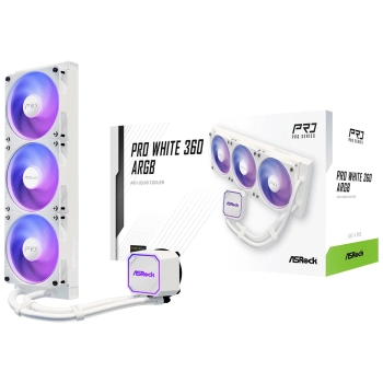 Купить Система водяного охлаждения ASRock PRO WHITE 360 ARGB - фото 9