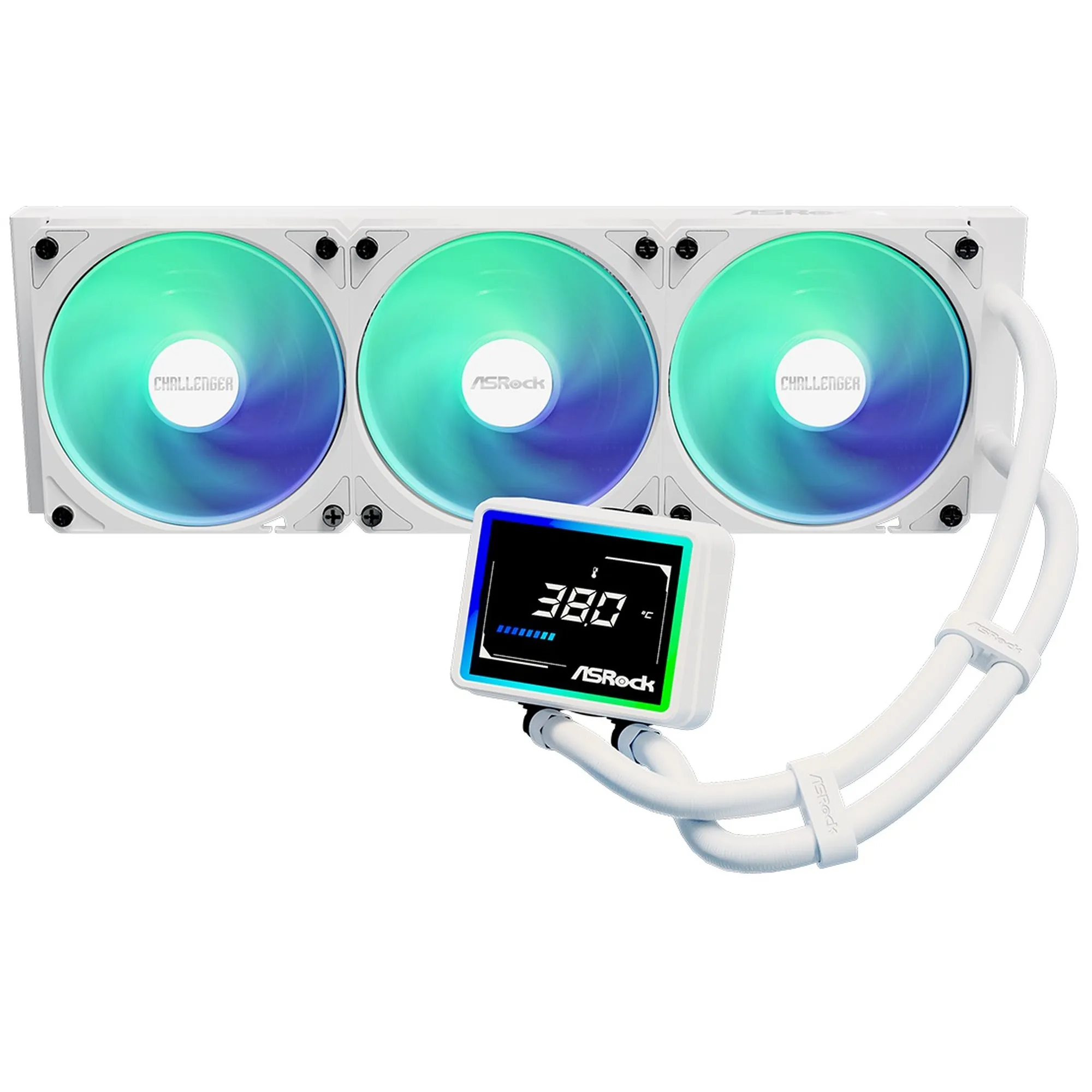 Купить Система водяного охлаждения ASRock CHALLENGER WHITE 360 DIGITAL - фото 2