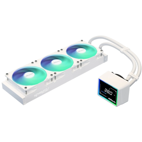 Купить Система водяного охлаждения ASRock CHALLENGER WHITE 360 DIGITAL - фото 4