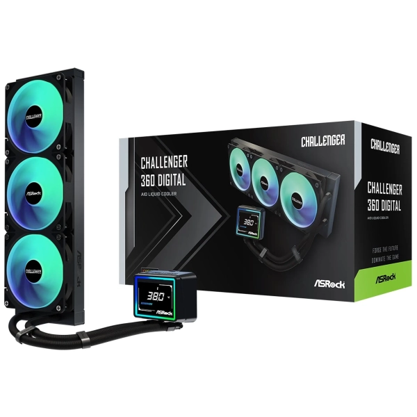 Купить Система водяного охлаждения ASRock CHALLENGER 360 DIGITAL - фото 11