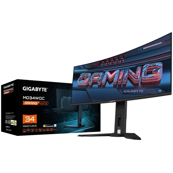 Купить Монитор 34" Gigabyte MO34WQC2 Gaming Monitor (MO34WQC2 Gaming Monitor) - фото 6