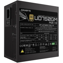 Купити Блок живлення GIGABYTE UD750GM PG5 V2 750W 80+ Gold (GP-UD750GM PG5 V2) - фото 5