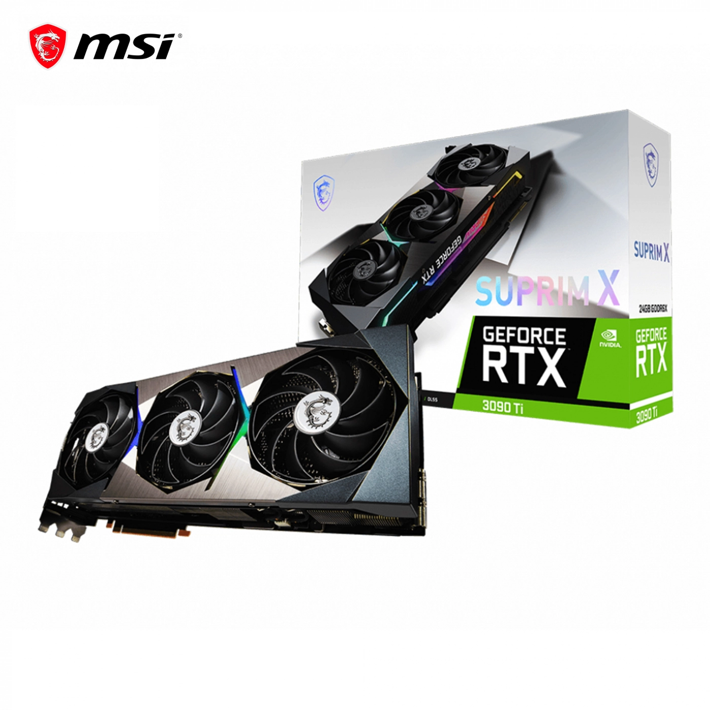 Купить Видеокарта MSI GeForce RTX 3090 Ti SUPRIM X 24G - фото 5