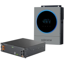 Купить Система хранения энергии Solarverse SV-1SV6K1-LES5.1K1 6kW 5.1kWh 1BAT LiFePO4 ≥6000 циклов (SV-1SV6K1-LES5.1K1) - фото 1