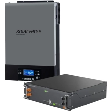 Купить Система хранения энергии Solarverse SV-1SV6K2-LES5.1K1 6kW 5.1kWh 1BAT LiFePO4 ≥6000 циклов (SV-1SV6K2-LES5.1K1) - фото 1