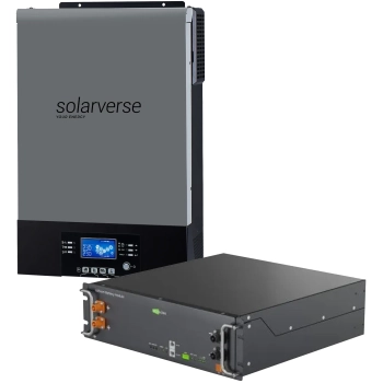 Купить Система хранения энергии Solarverse SV-1SV6K2-LES5.1K1 6kW 5.1kWh 1BAT LiFePO4 ≥6000 циклов (SV-1SV6K2-LES5.1K1) - фото 1
