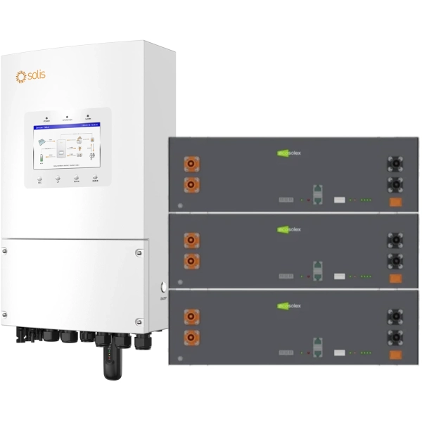 Купить Система хранения энергии Solis SV-1SL8K1-LES15.3K1 8kW 15.4kWh 3BAT LiFePO4 6000 циклов (SV-1SL8K1-LES15.3K1) - фото 2