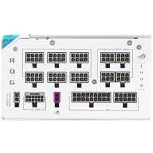 Купить Блок питания Asus ROG Thor 1200W Platinum III White (ROG-THOR-1200P3-WHITE-GAMING) (90YE00V5-B0NA00) - фото 5
