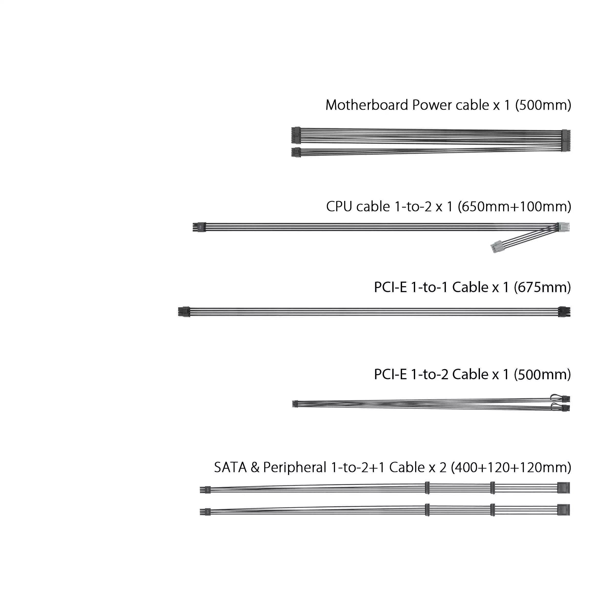 Купить Блок питания ASUS TUF 750W 80+ Bronze (TUF-GAMING-750B-EVO) (90YE00D5-B0NA00) - фото 6