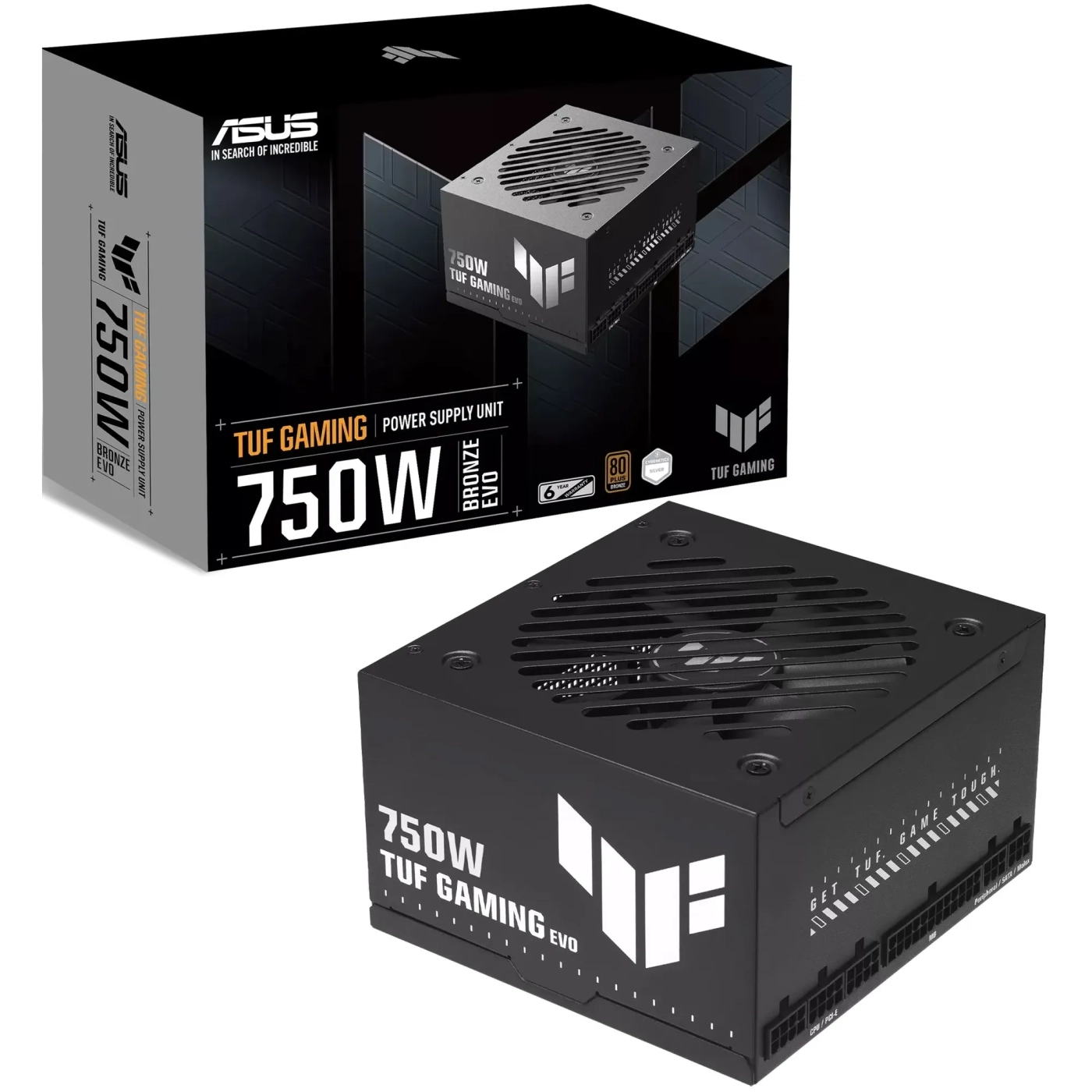 Купить Блок питания ASUS TUF 750W 80+ Bronze (TUF-GAMING-750B-EVO) (90YE00D5-B0NA00) - фото 6