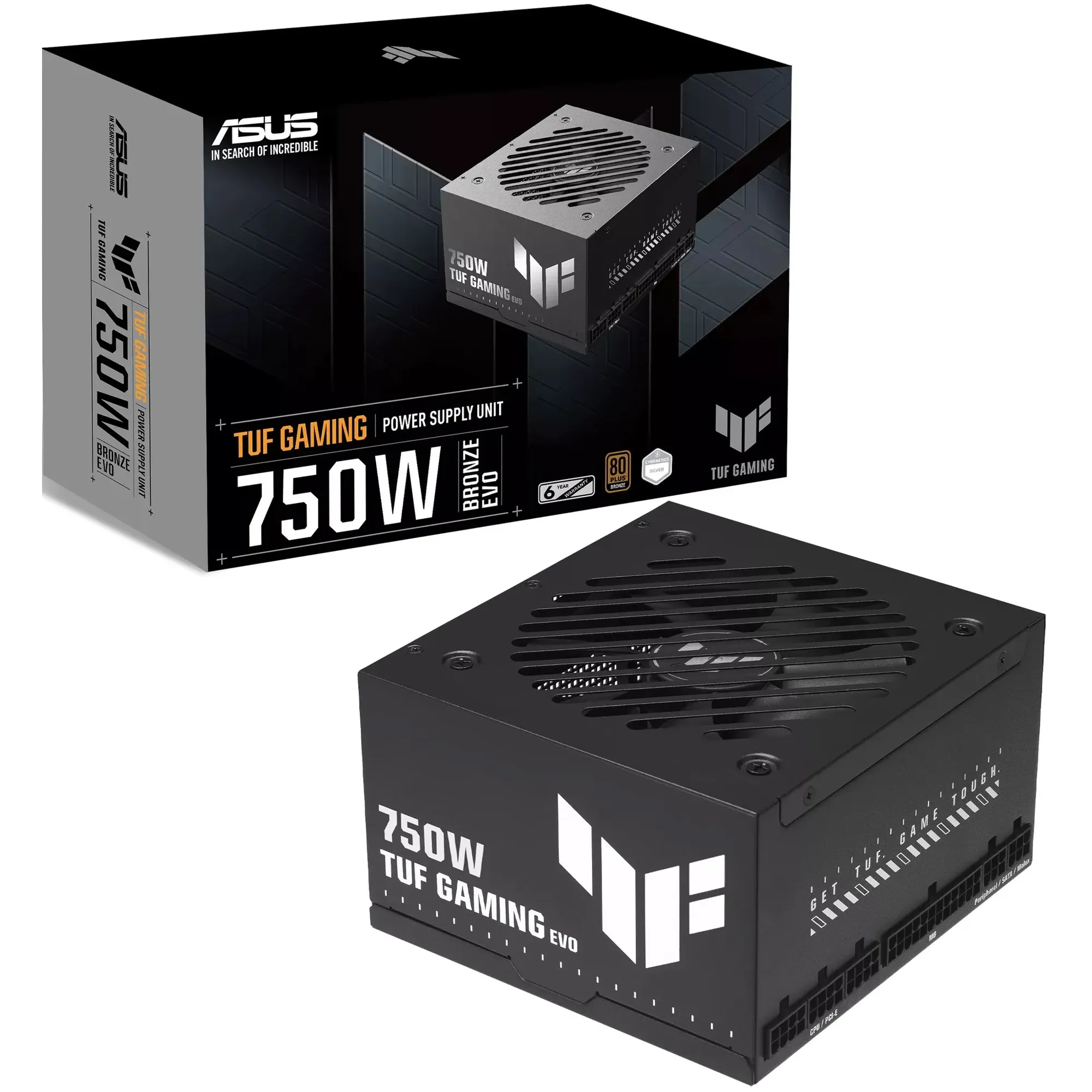 Купить Блок питания ASUS TUF 750W 80+ Bronze (TUF-GAMING-750B-EVO) (90YE00D5-B0NA00) - фото 6