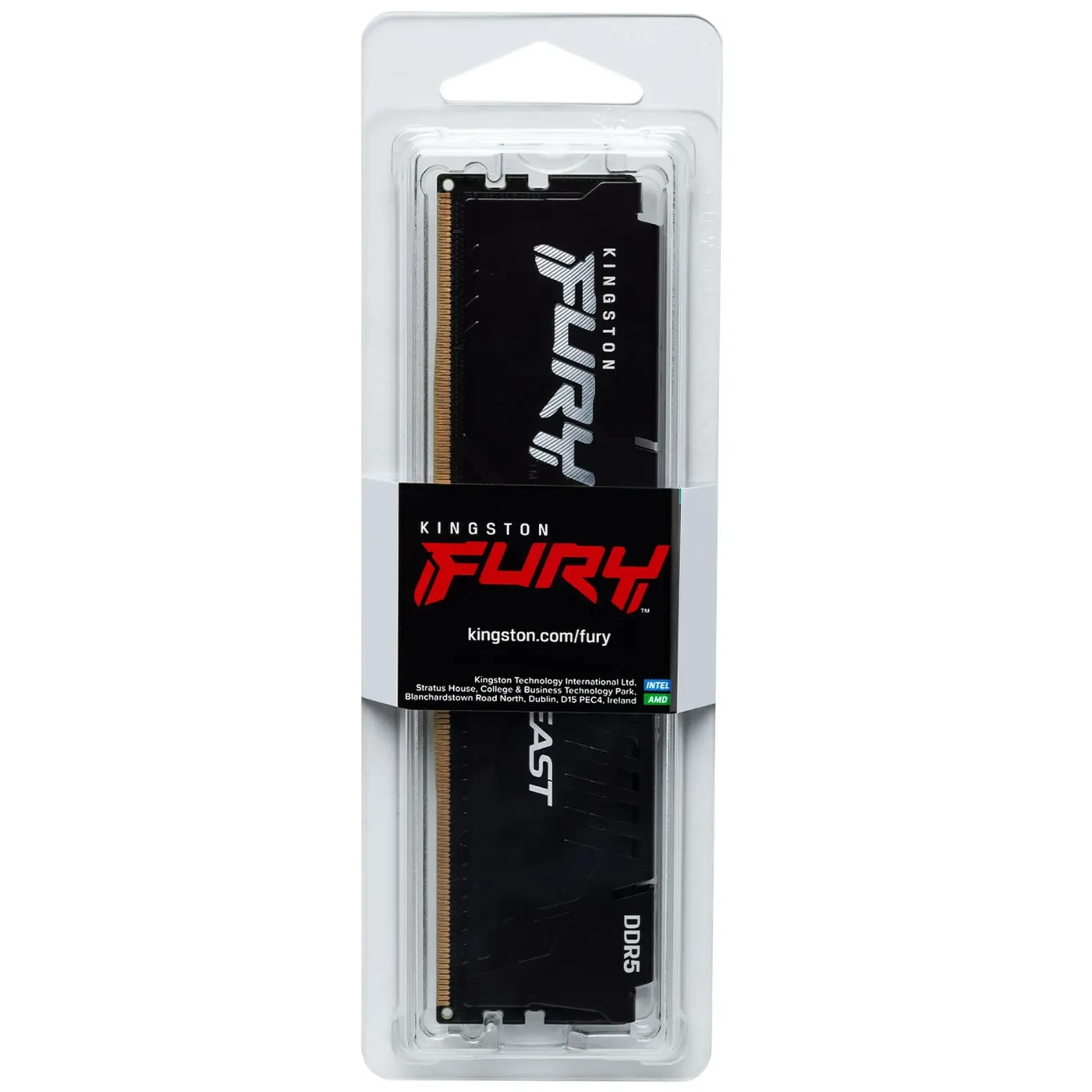 Купить Модуль памяти Kingston FURY Beast Black DDR5-5600 8GB (KF556C36BBE-8) - фото 3