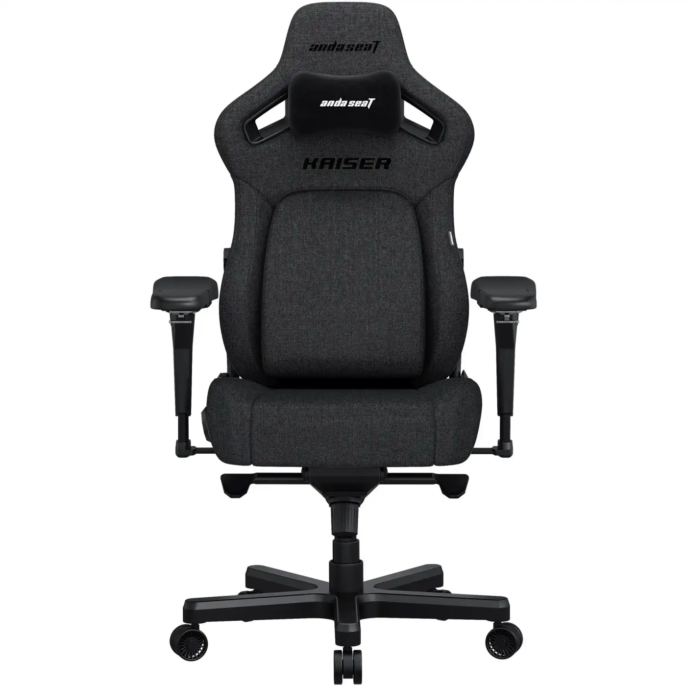 Купить Кресло для геймеров Anda Seat Kaiser 4 L Fabric Dark Grey (AD12YDDC-L-20-GB-CF) - фото 1
