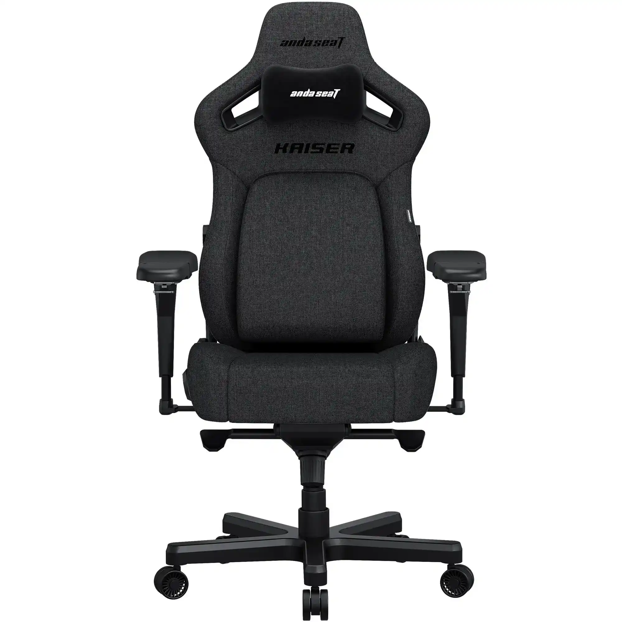 Купить Кресло для геймеров Anda Seat Kaiser 4 L Fabric Dark Grey (AD12YDDC-L-20-GB-CF) - фото 1