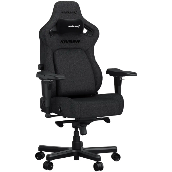 Купить Кресло для геймеров Anda Seat Kaiser 4 L Fabric Dark Grey (AD12YDDC-L-20-GB-CF) - фото 2