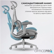 Купить Кресло офисное Officepro Elite Grey (OC950G) - фото 15