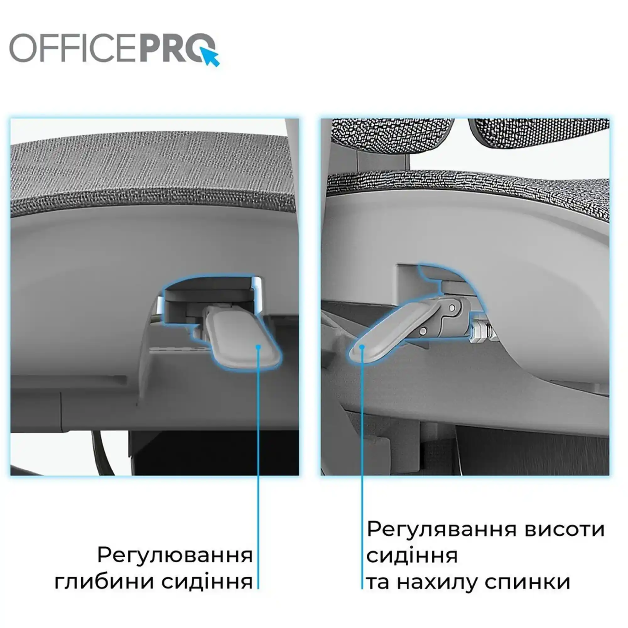Купить Кресло офисное Officepro Elite Grey (OC950G) - фото 16