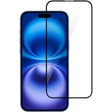 Купити Захисне скло 2E для Apple iPhone 16 Plus (6.7) 2.5D FCFG (1 Pack) Black  (2E-IP-16PL-6.7-SMFCFG-BB) - фото 1