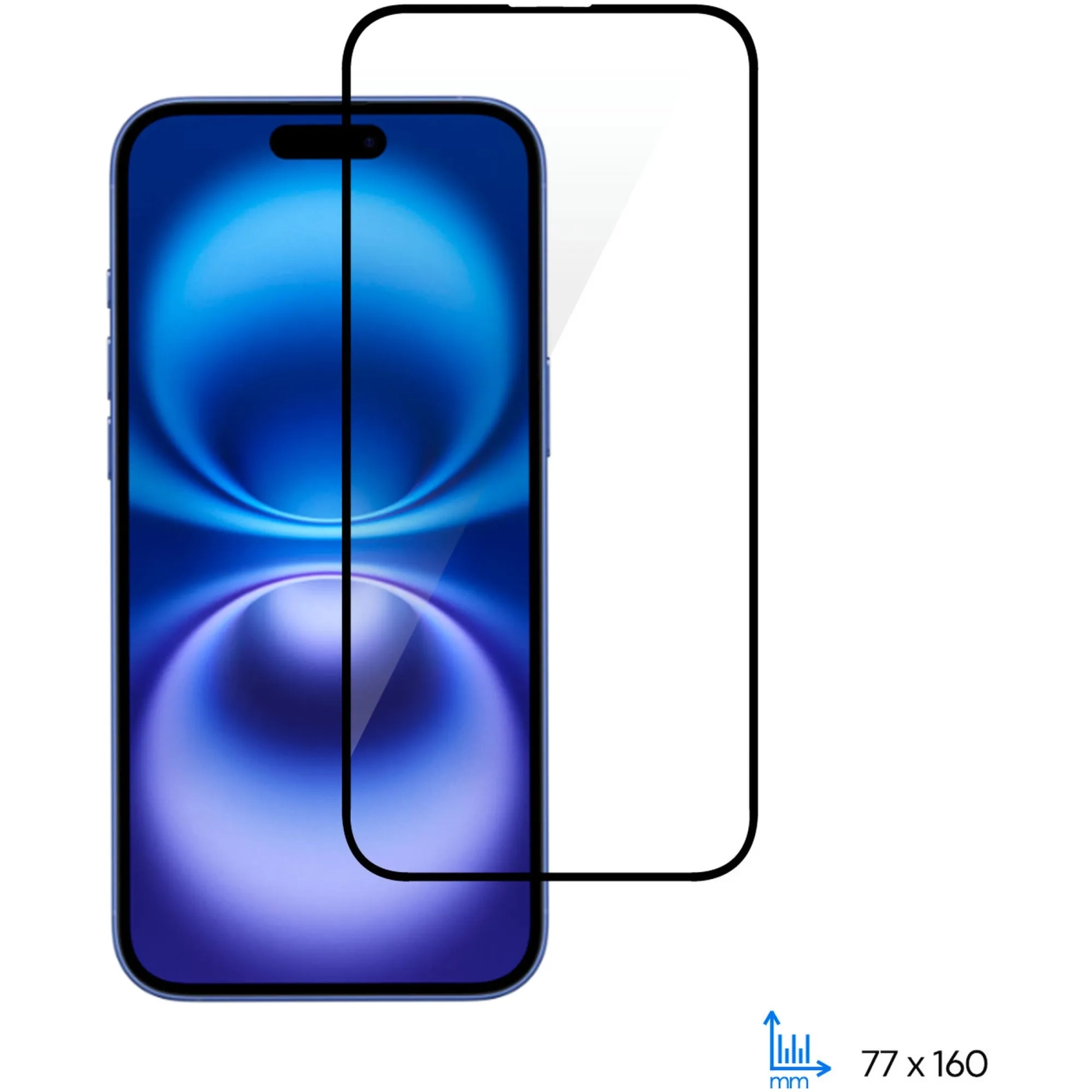 Купити Захисне скло 2E для Apple iPhone 16 Plus (6.7) 2.5D FCFG (1 Pack) Black  (2E-IP-16PL-6.7-SMFCFG-BB) - фото 3