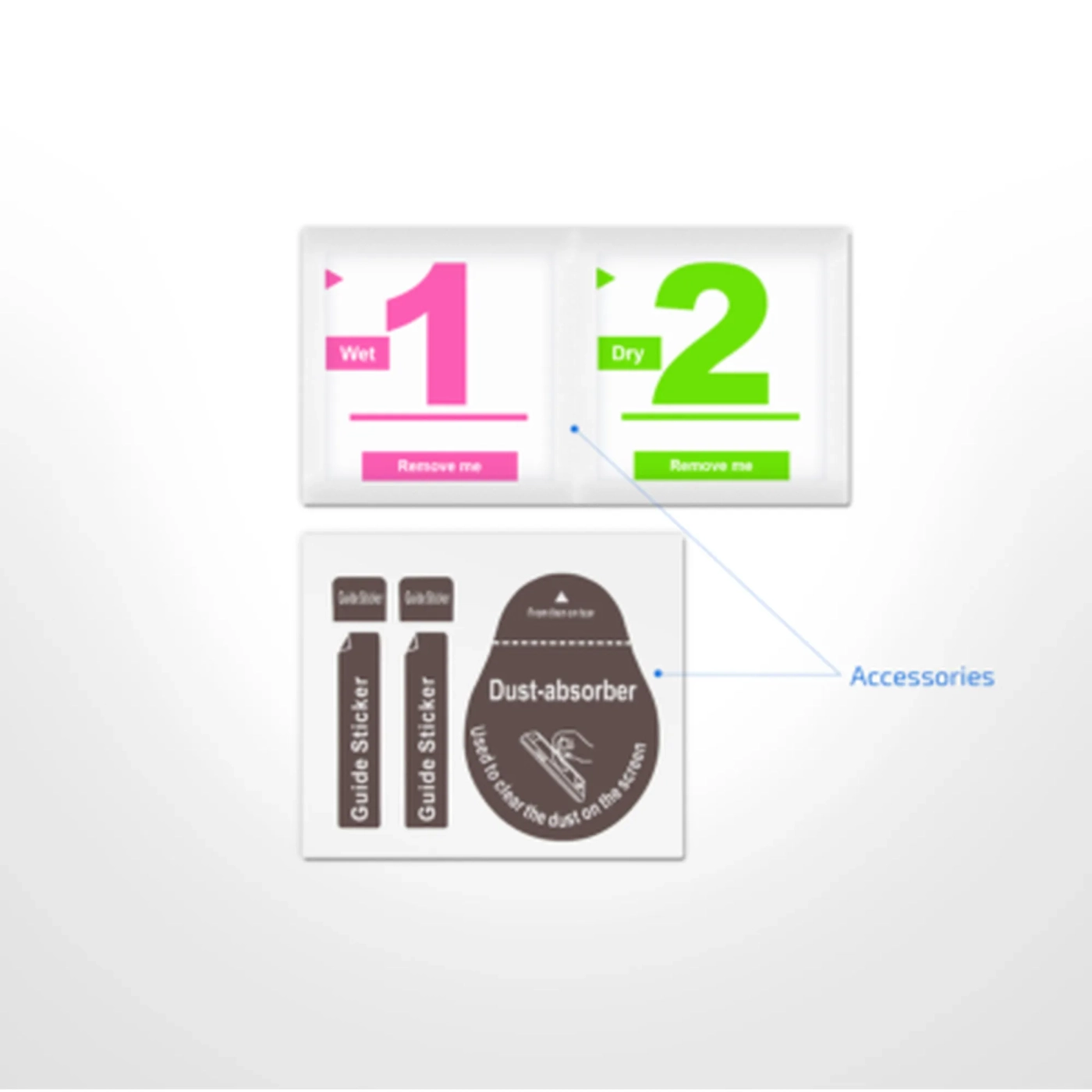 Купить Защитное стекло 2E для Apple iPad 11" (2025)  2.5D Transparent (2E-IP-IPD-2025-LT2.5D-CL) - фото 3