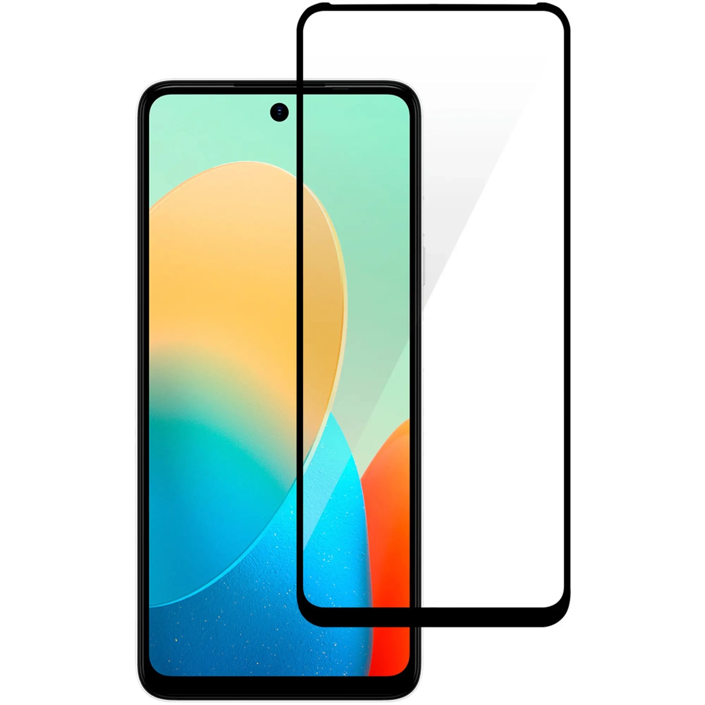 Купити Захисне скло 2E для TECNO Spark Go 2024 (BG6) 2.5D FCFG (1 Pack) Black (2E-G-GO2024-SMFCFG-BB) - фото 1